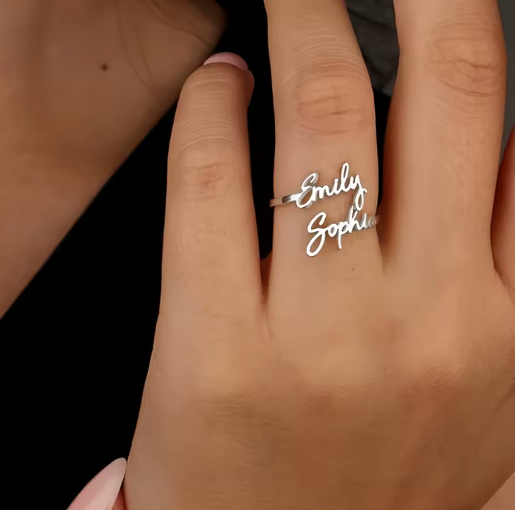 Bague 18k Personnalisé