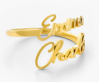 Bague 18k Personnalisé