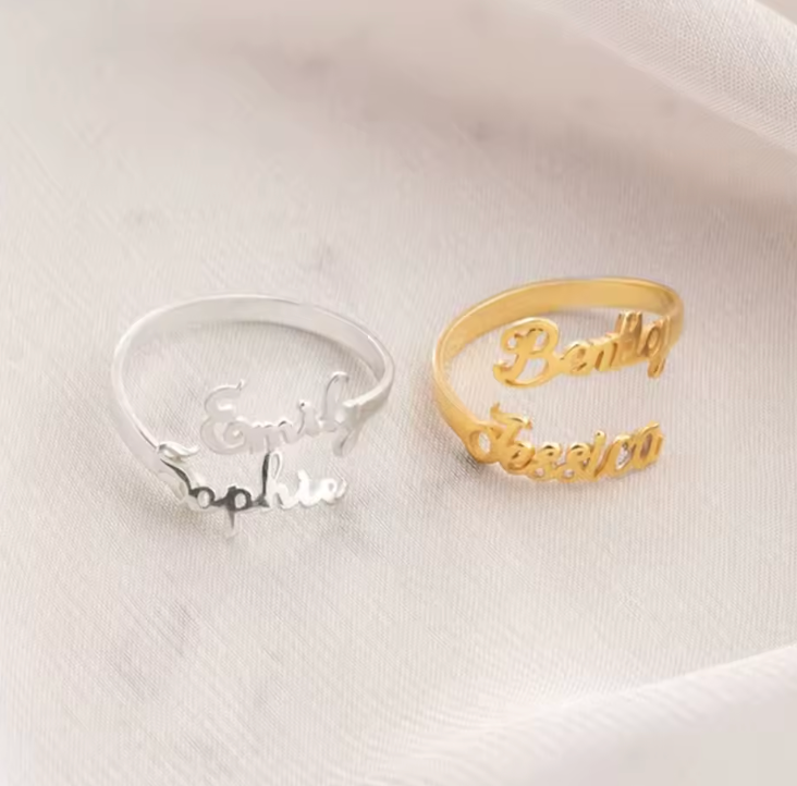 Bague 18k Personnalisé