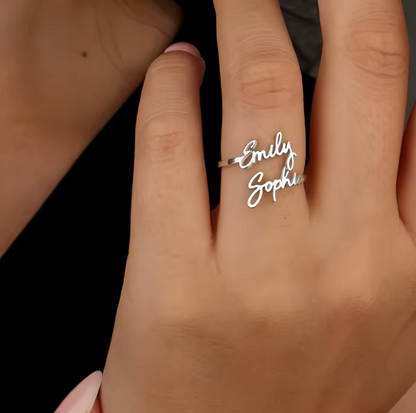 Bague 18k Personnalisé