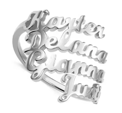 Bague 18k Personnalisé