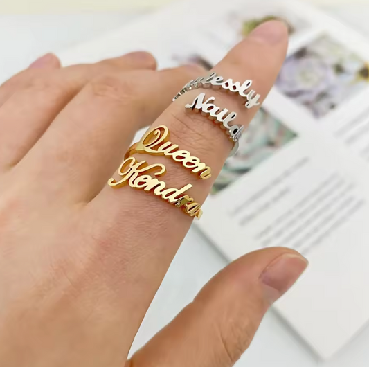 Bague 18k Personnalisé