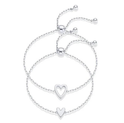 Passendes Herzarmband